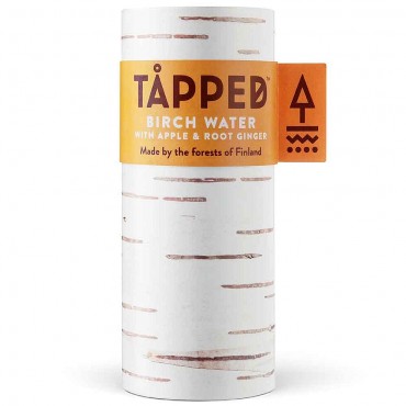 Tapped Organic Birch Water with Apple & Root Ginger 250ml